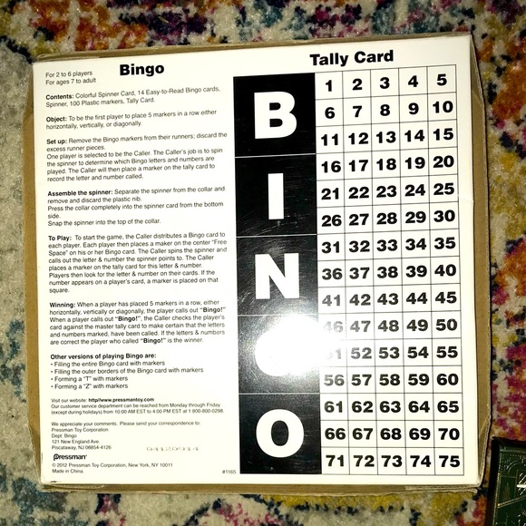 Retro games lot: tic-tax-toe, bingo, & cards - Picture 3 of 6